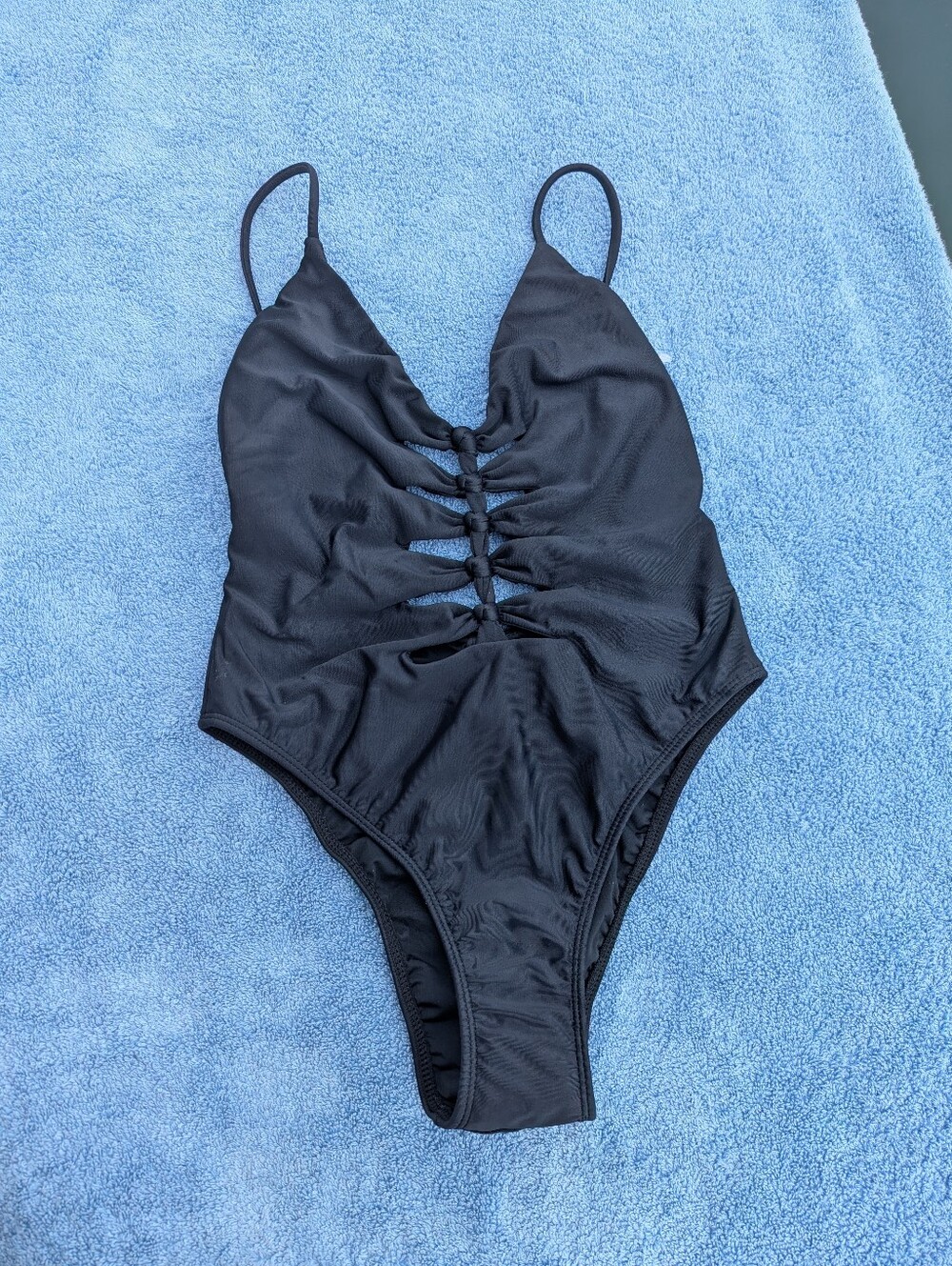 Vix Swimwear Megan Swimsuit in Black - Size M